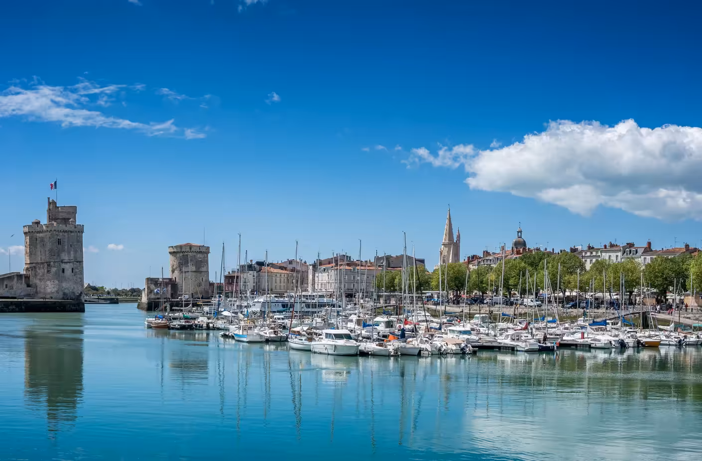 La Rochelle, vue du Vieux-Port