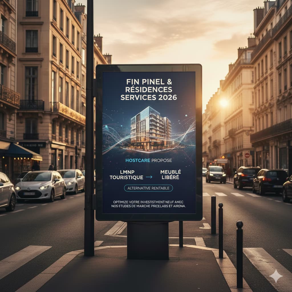 Hostcare annonce le lancement du meublé libéré.