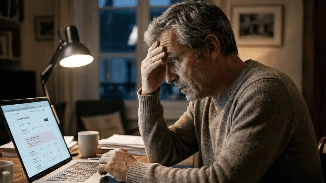 Un propriétaire Airbnb stressé par les frais d'annulation